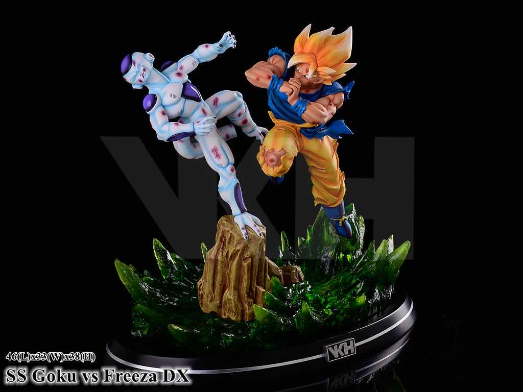 MRC Studio VKH Dragon Ball SS Goku vs Freeza DX resin statue deposit