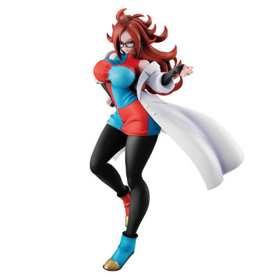 【In Stock】BANDAI MegaHouse GALS Dragon Ball Android 21 C21 doctress PVC figure