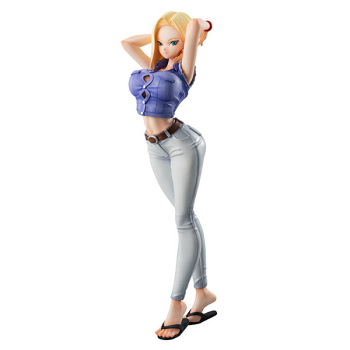 【In Stock】BANDAI MegaHouse GALS Dragon Ball Android 18 C18 Ver3 PVC figure