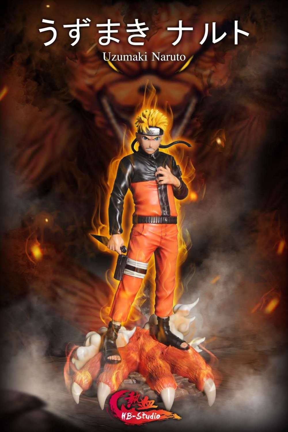【Preoder】HB Studio Uzumaki Naruto resin statue's post card
