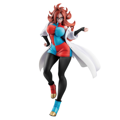 【In Stock】BANDAI MegaHouse GALS Dragon Ball Android 21 C21 doctress PVC figure