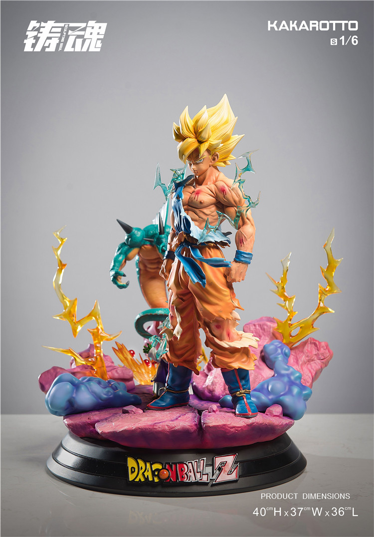 Details about   LeaGue Studio DRAGON BALL Z Super Saiyan Goku Resin Figure GK Statue Stand N 