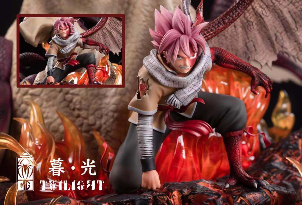 Preorder Twilight Studio Fairy Tail Natsu Dragon Cry 1 6 Scale Resin Statue Deposit