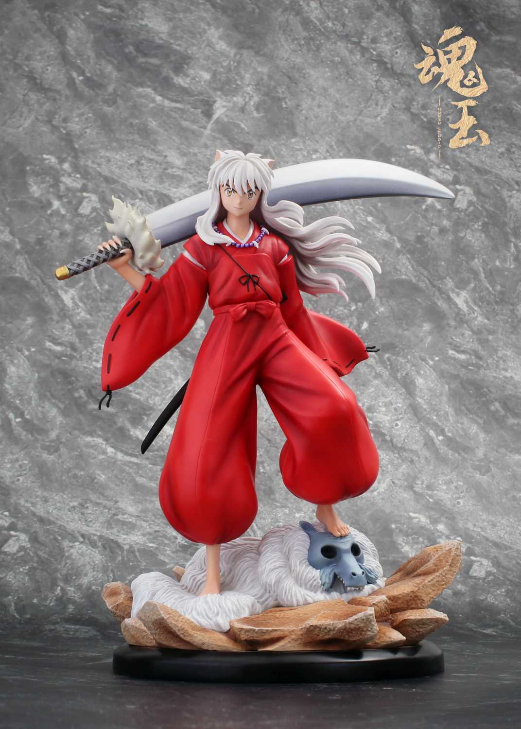 inuyasha resin statue