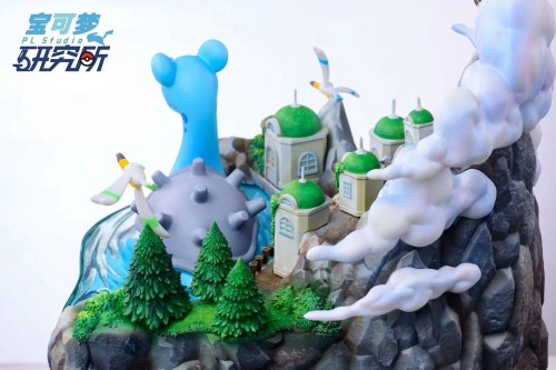 【In Stock】PL Studio Pokemon The Leap Plus RUNE CITY Lapras&Pikachu resin statue