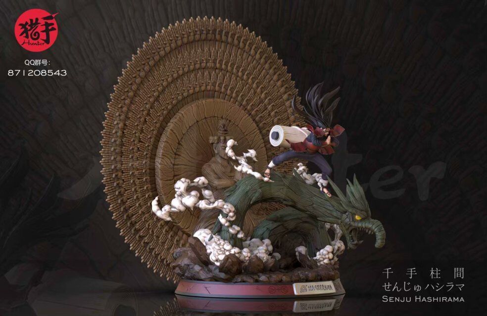 hashirama resin statue