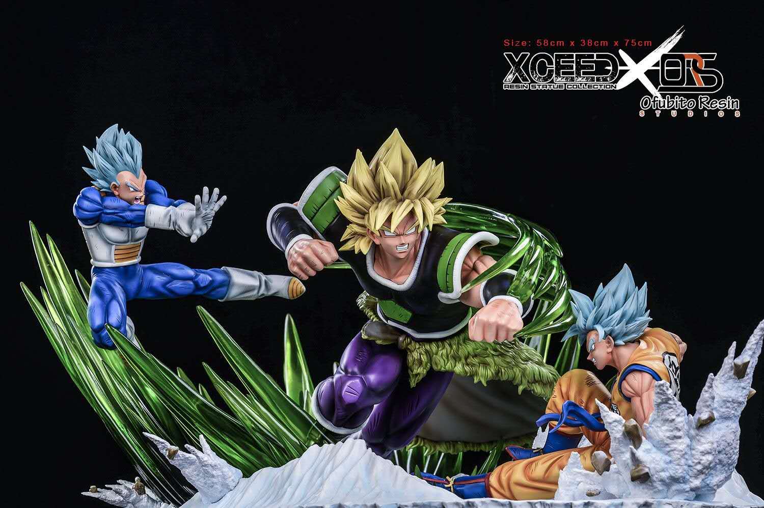 【Preorder】XCEED&ORS Studio Dragon Ball Broly vs Goku&Vegeta Super
