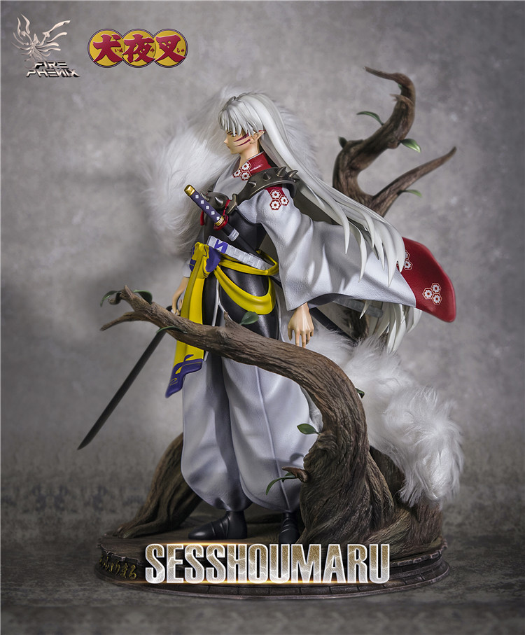inuyasha resin statue
