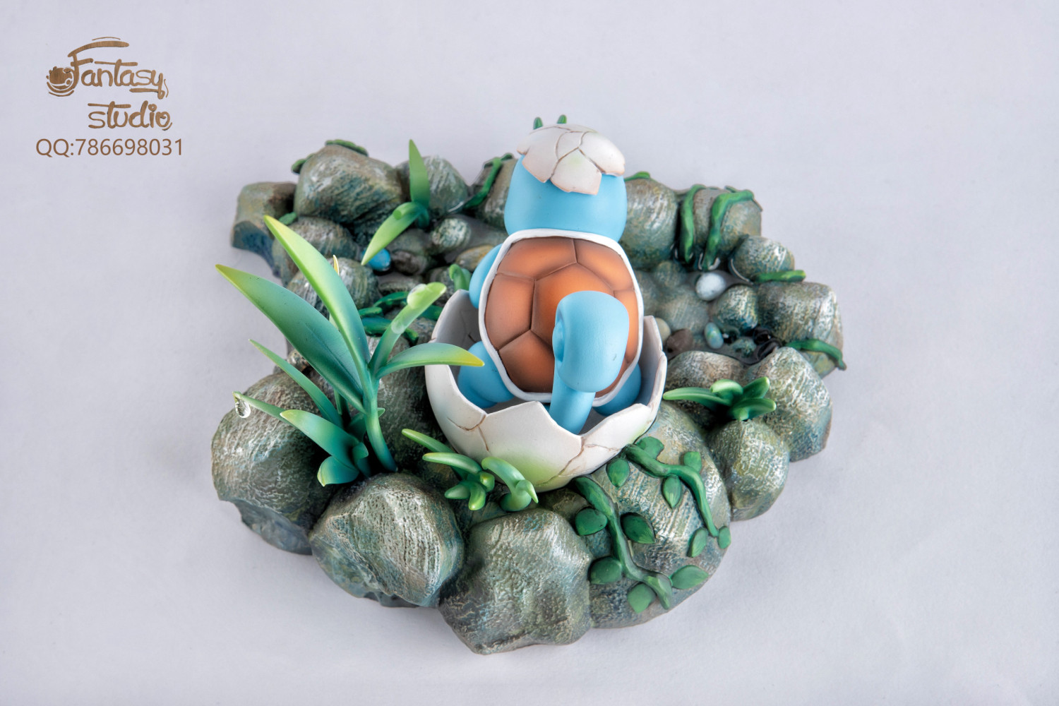 life size squirtle statue
