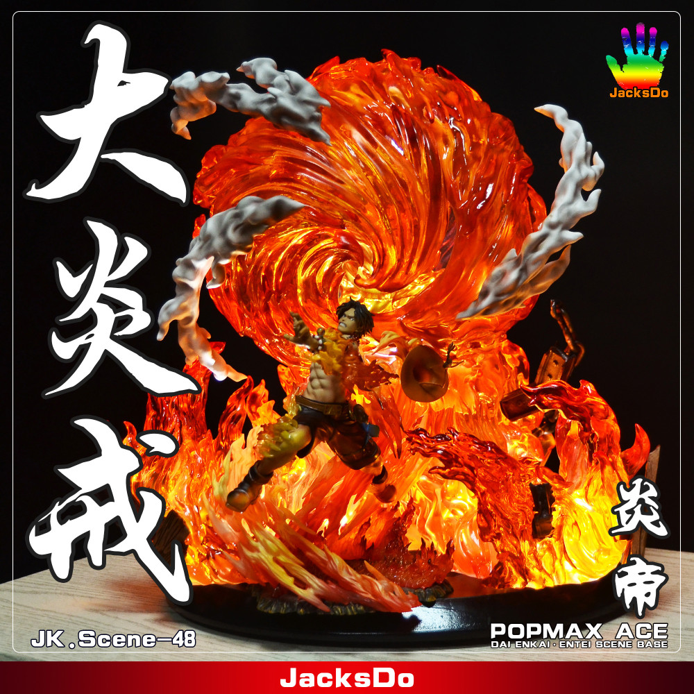 Preorder One Piece Ace Dai Enkai Entei Popmax Scene Base Deposit