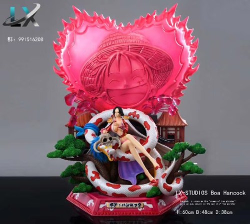 gentleman one piece cast off good queen boa hancock gk collector resin statue