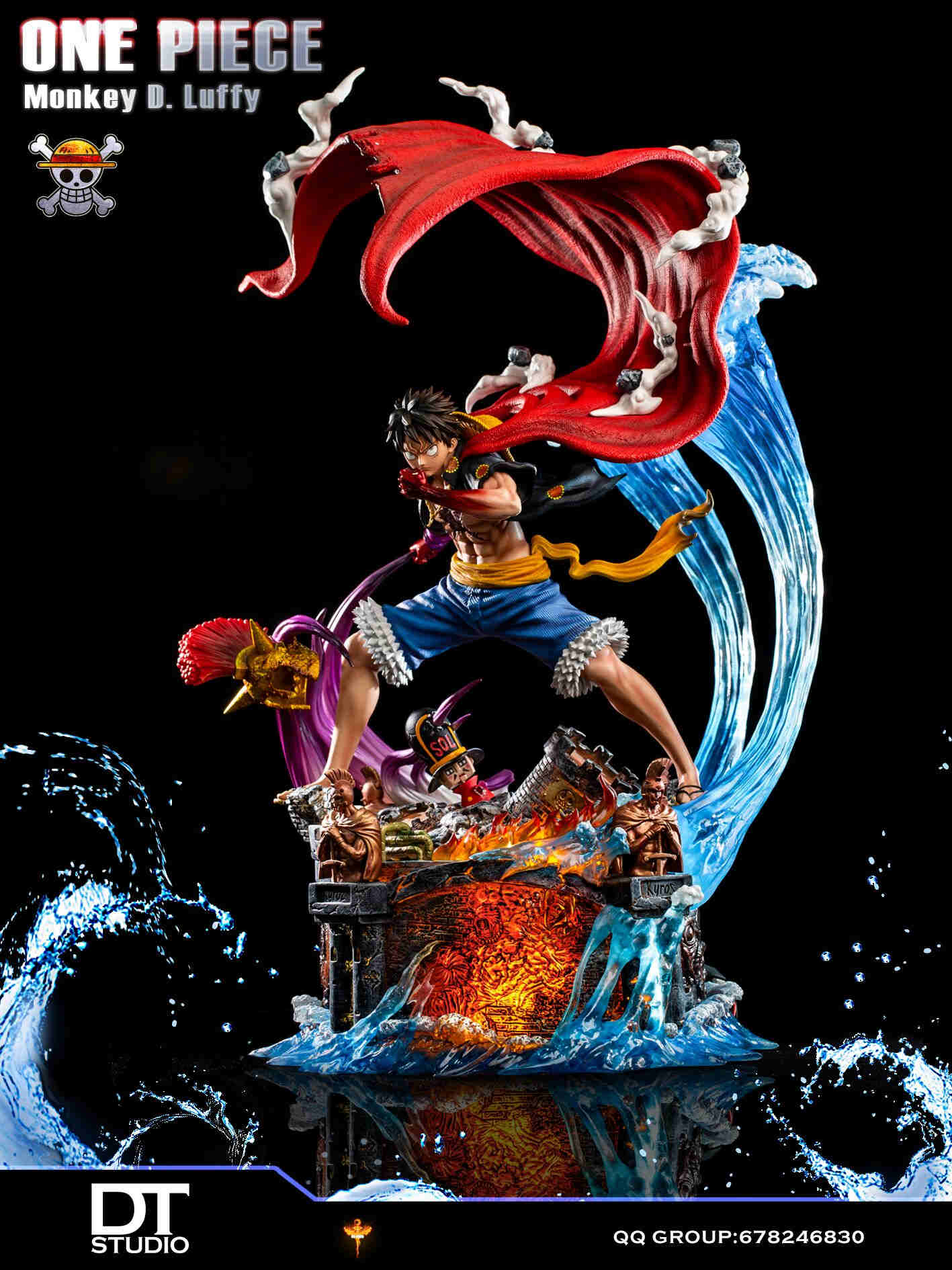DT Studio One Piece Luffy straw hat 