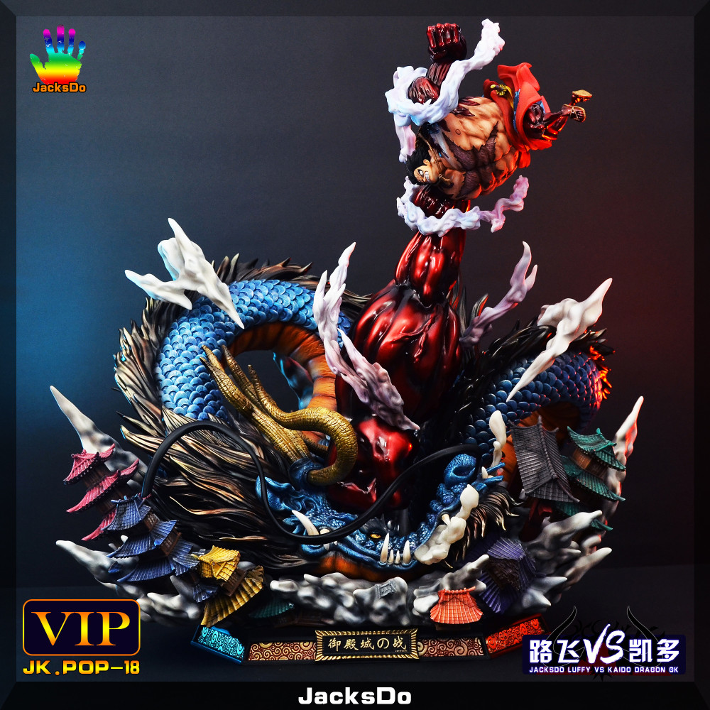 Preorder Jacksdo Studio One Piece Luffy Vs Kaido Dragon Scene Resin Statue Deposit