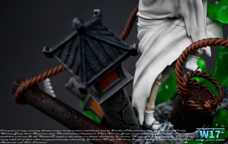 brook resin statue