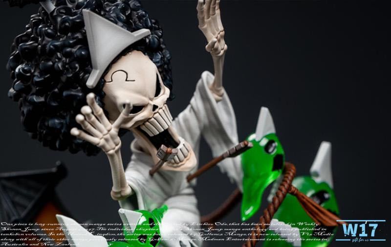 ãPreorderãW17 Studio One Piece Brook resonance series resin statue's post card