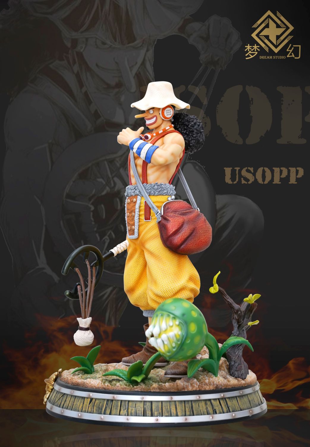 usopp resin statue