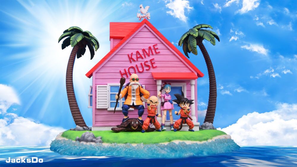 Preorder Jacksdo Studio Dragon Ball Kame House Scene