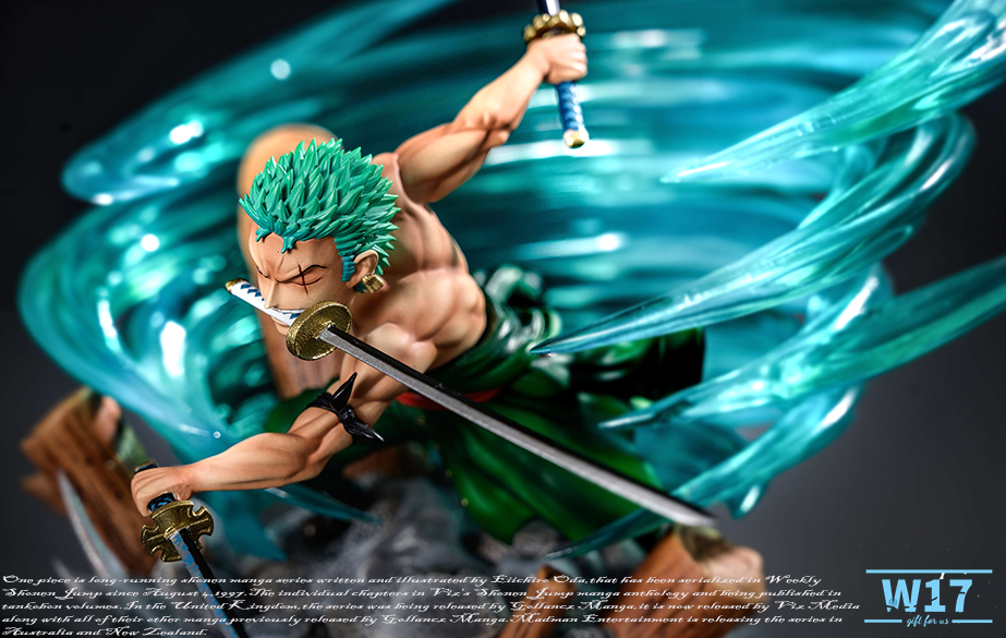 Preorder W17 Studio One Piece Zoro Resonance Resin Statue S Post Card