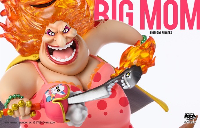 Anime One Piece Big Mom Charlotte Linlin With Throne Gk Action
