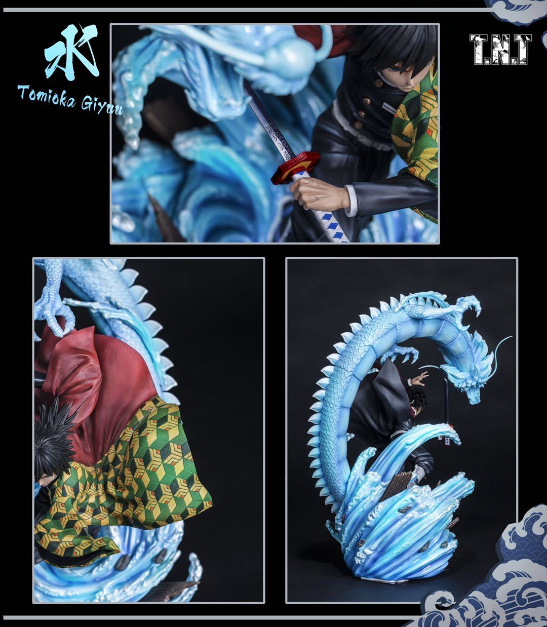 demon slayer resin statues