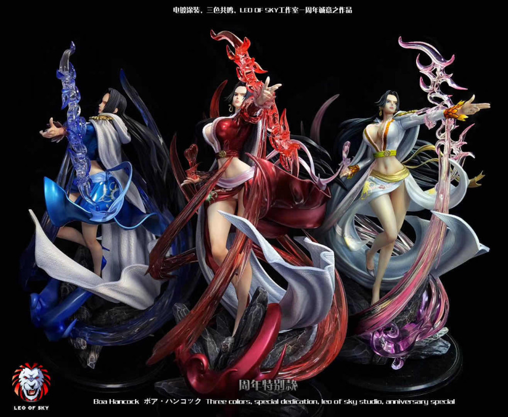 In Stock Leo Of Sky Studio One Piece Boa Hancock Resin Statue