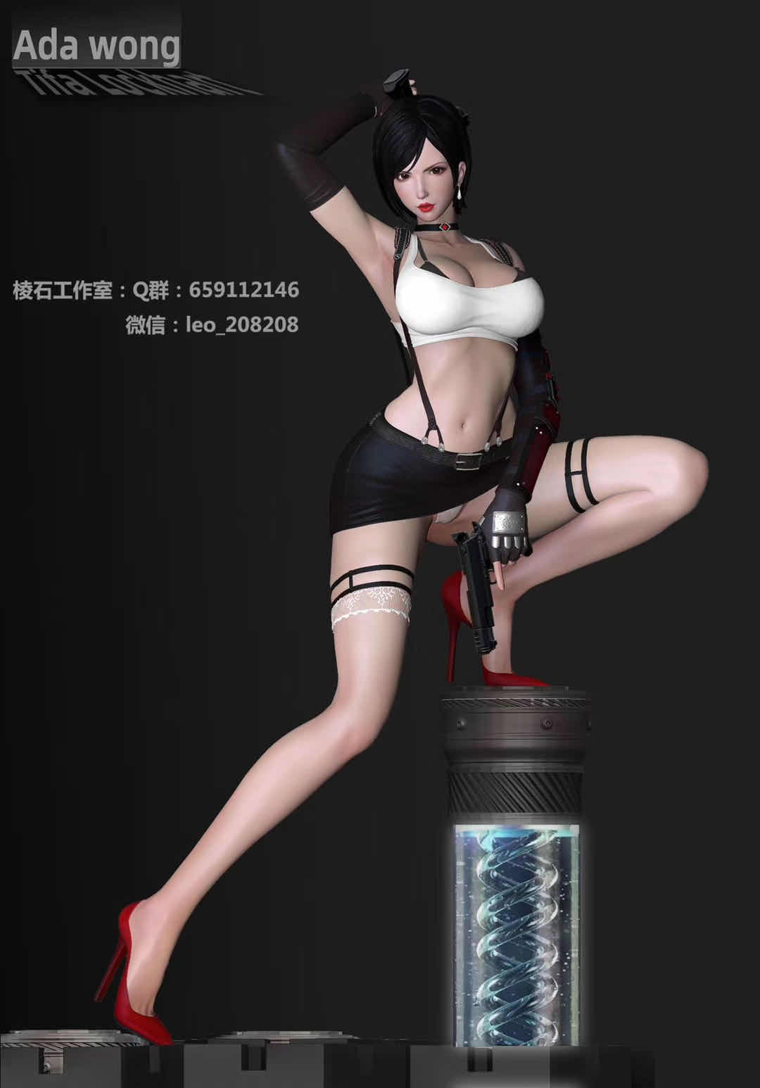 【Preorder】Faceted Pebble Studio Resident Evil Ada Wong resin statue deposit...