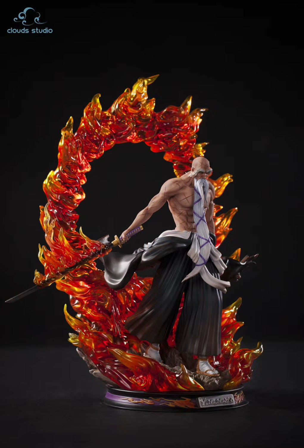 bleach resin statue