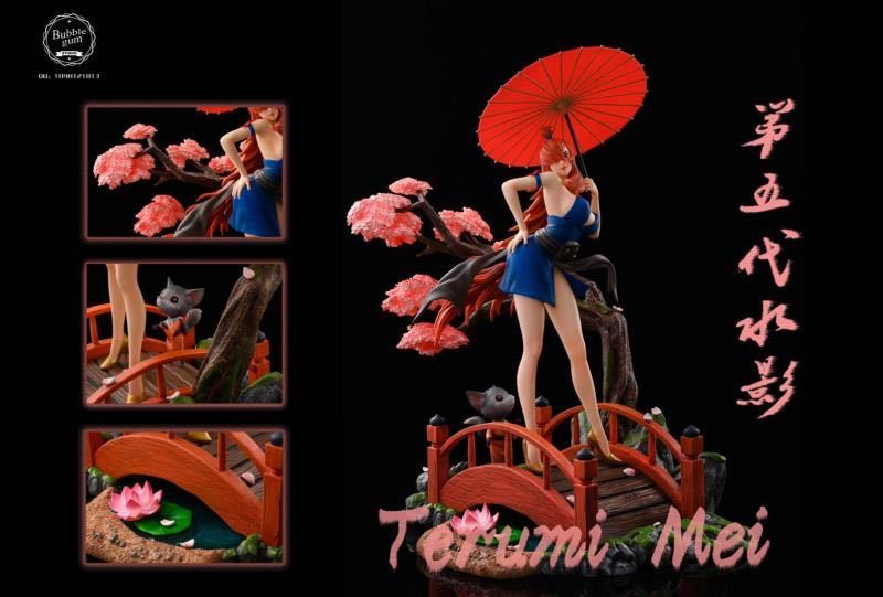 Preorder Bubble Gum Studio Naruto Terumi Mei Resin Statue S Post Card Thanks to video original : bubble gum studio naruto terumi mei
