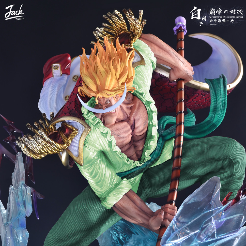 Preorder Jacksdo Studio One Piece Young Edward Newgate Whitebeard Resin Statue Deposit