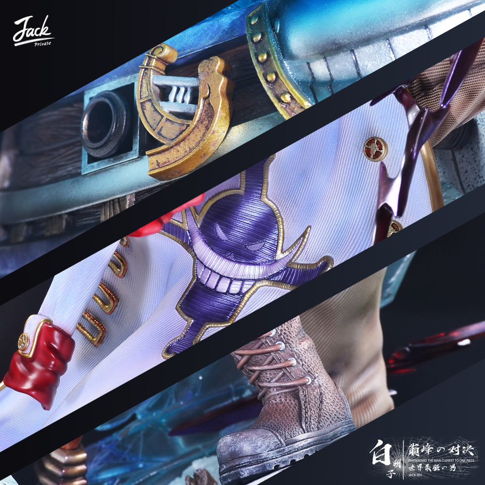 Preorder Jacksdo Studio One Piece Young Edward Newgate Whitebeard Resin Statue Deposit
