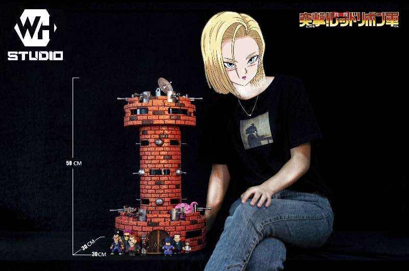 Preorder Wh Studio Dragon Ball Red Ribbon Army Headquarters Resin