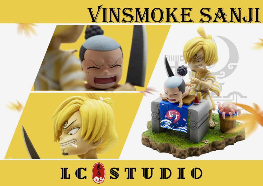 Preorder Lc Studio One Piece Sanji Wano Country Resin Statue Deposit