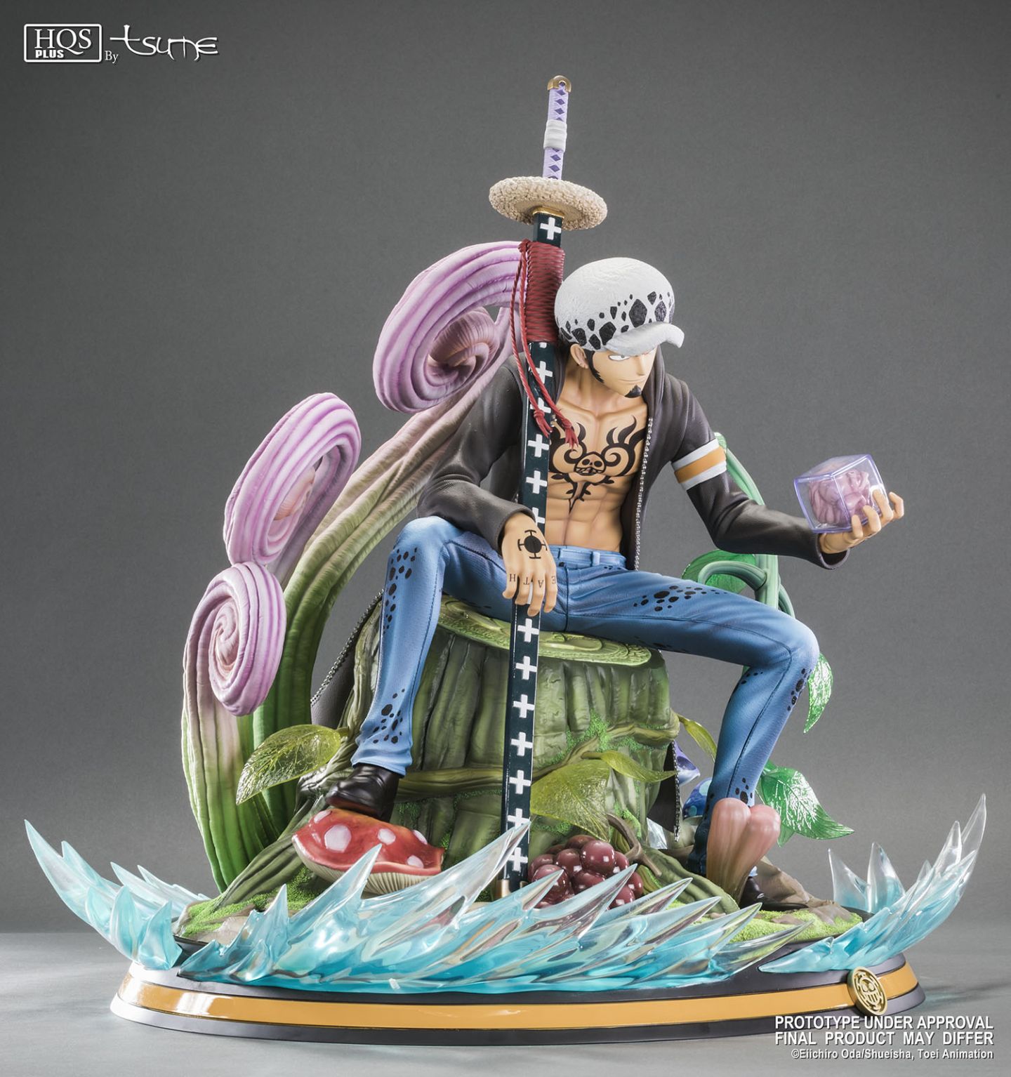 trafalgar law resin statue