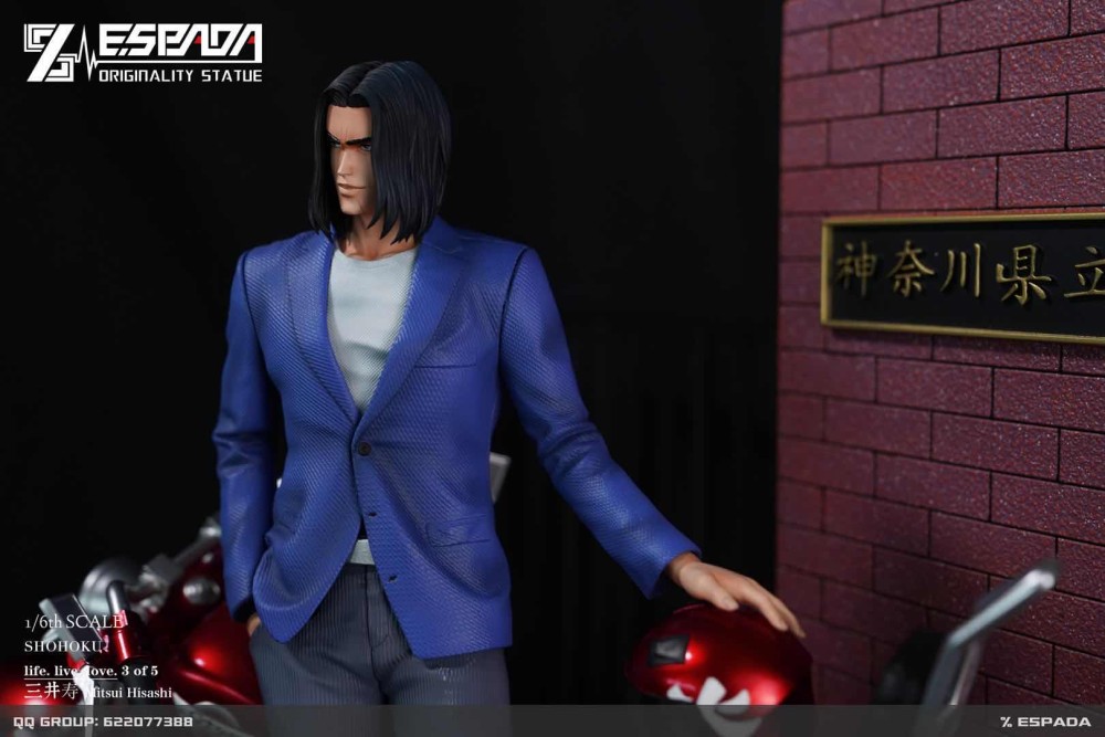 Preorder Espada Studio Slamdunk Mitsui Hisashi Resin Statue S Post Card
