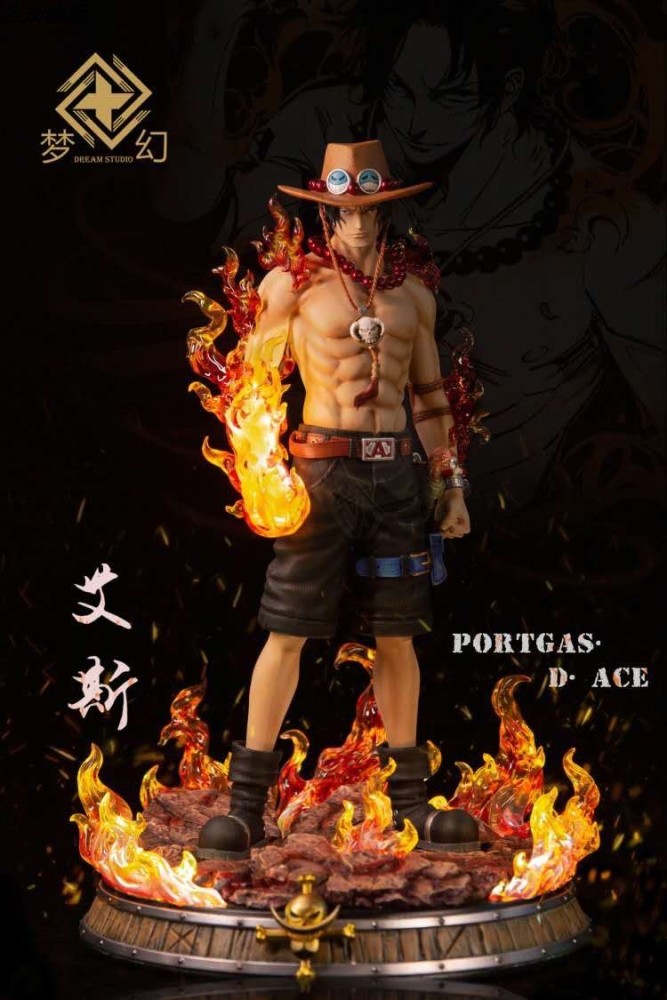 preorder dream studio one piece portgas d ace resin statue deposit