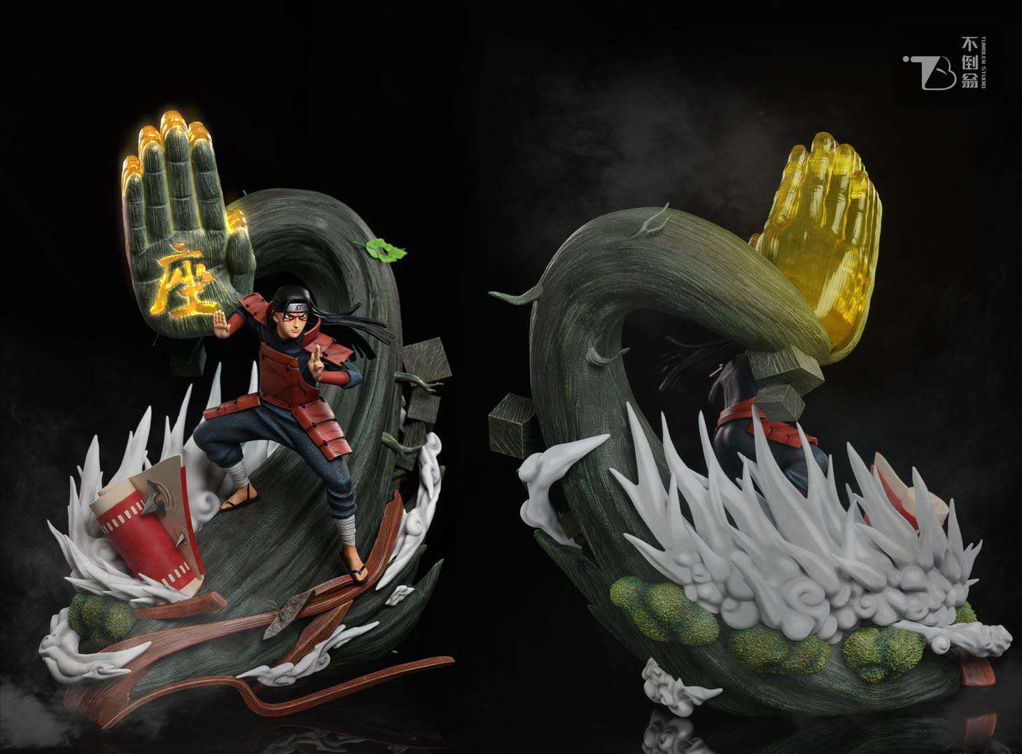 hashirama resin statue