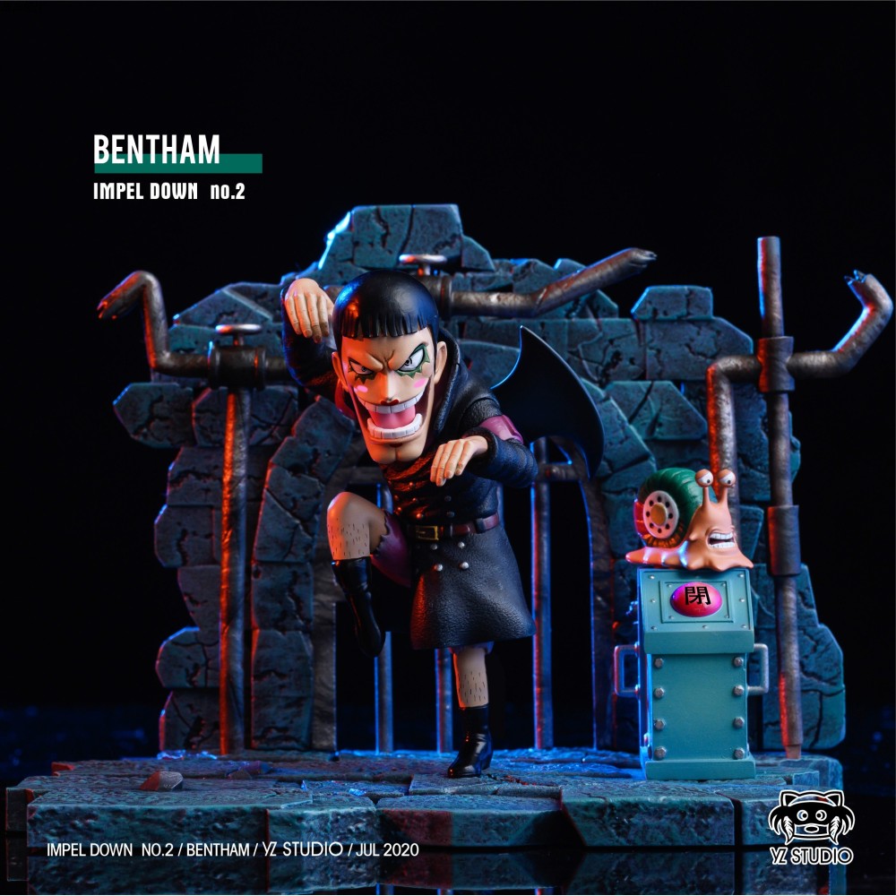 Preorder Yz Studio One Piece Bentham Mr 2 Resin Statue S Post Card