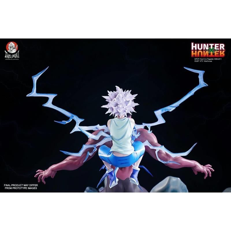 killua resin statue