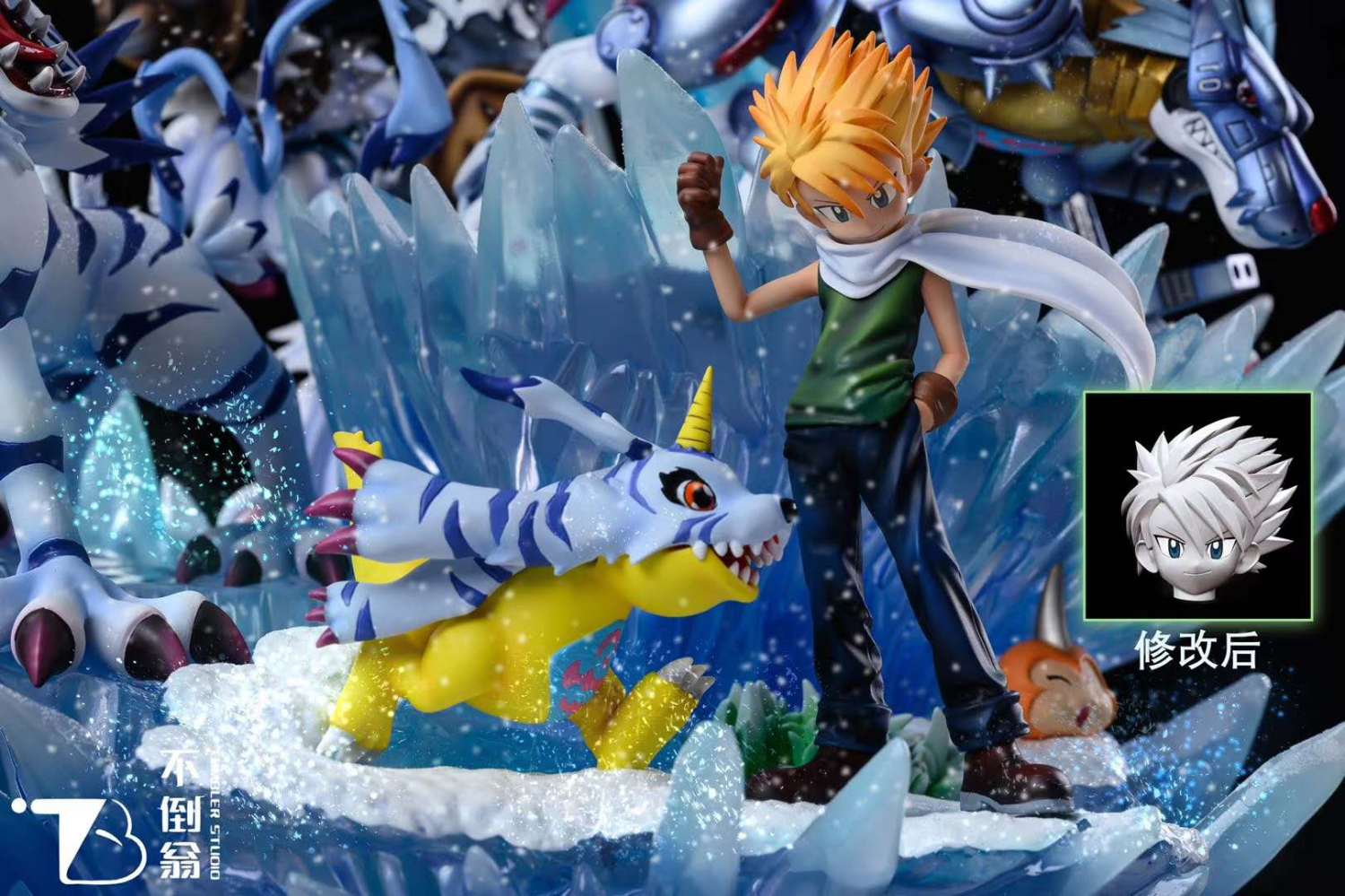 garurumon statue