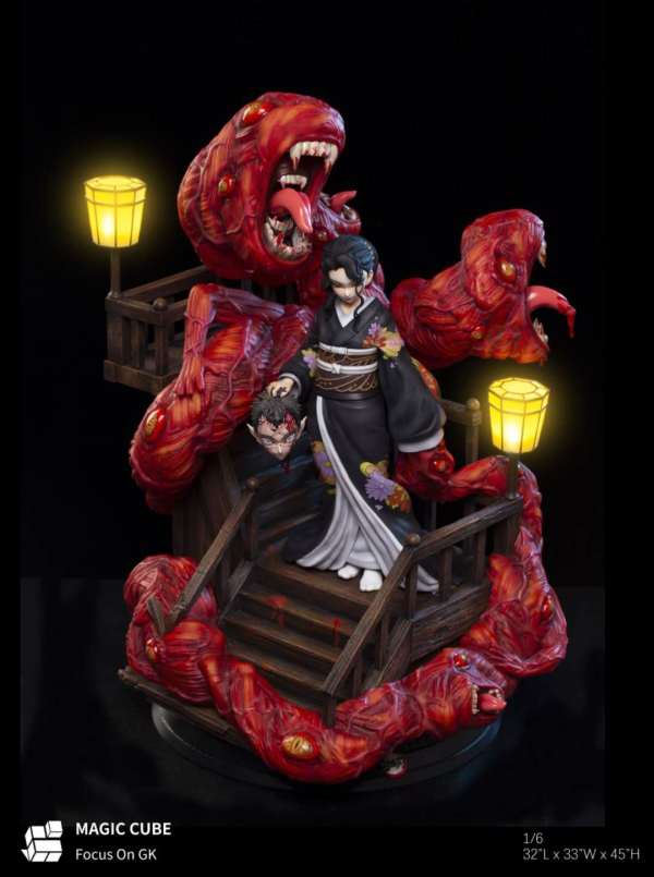 demon slayer statue magic cube