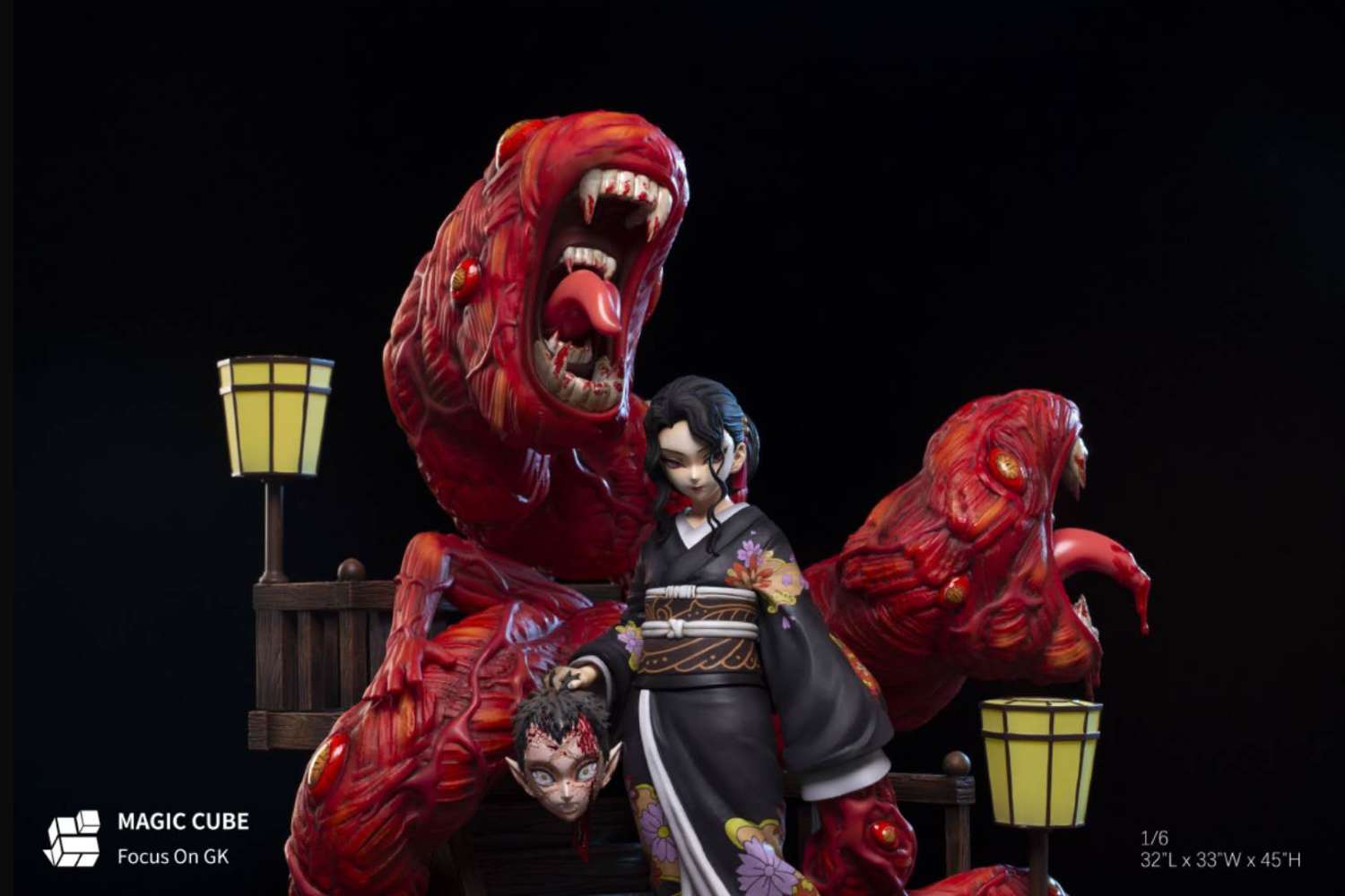 ãPreorderãMagic Cube Studio Demon Slayer Kibutsuji Muzan resin statue deposit