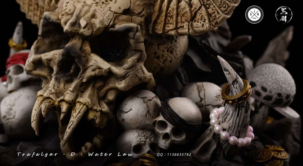 Preorder Gin X Blakc Wing Studio One Piece Trafalgar Law Resin