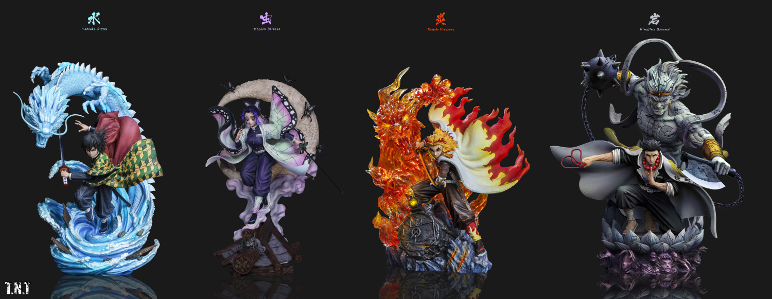 resin demon slayer figure