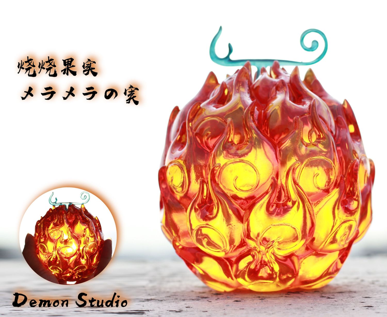 devil fruit resin statue