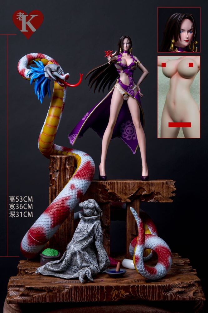 Preorder Laok Studio One Piece Boa Hancock 1 6 Resin Statue Deposit