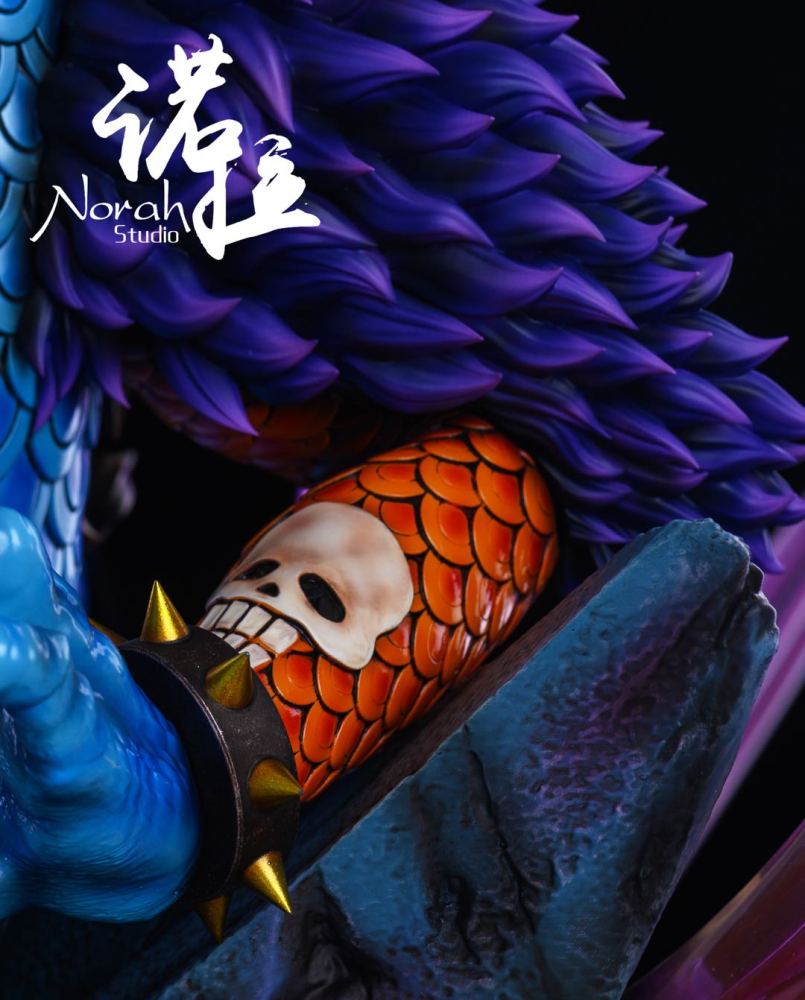 Preorder Nora Studio One Piece Zoro Vs Kaido Resin Statue S Post Card