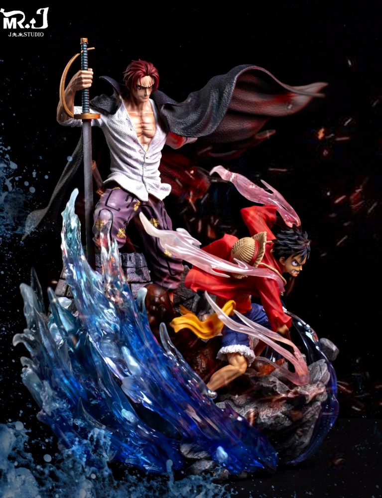 Preorder Mr J Studio Onepiece Shanks Luffy Resin Statue S Post Card