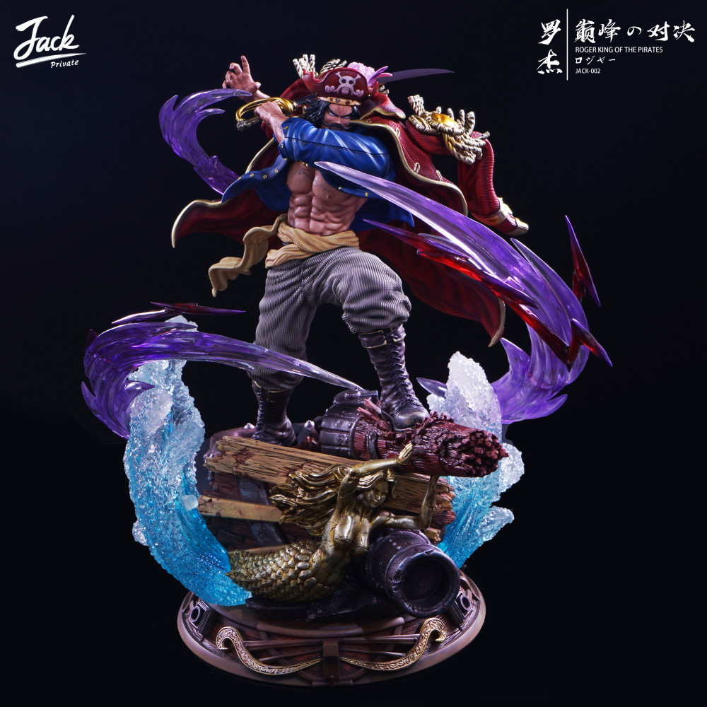 Preorder Jacksdo Studio One Piece Gol D Roger Resin Statue S Post Card