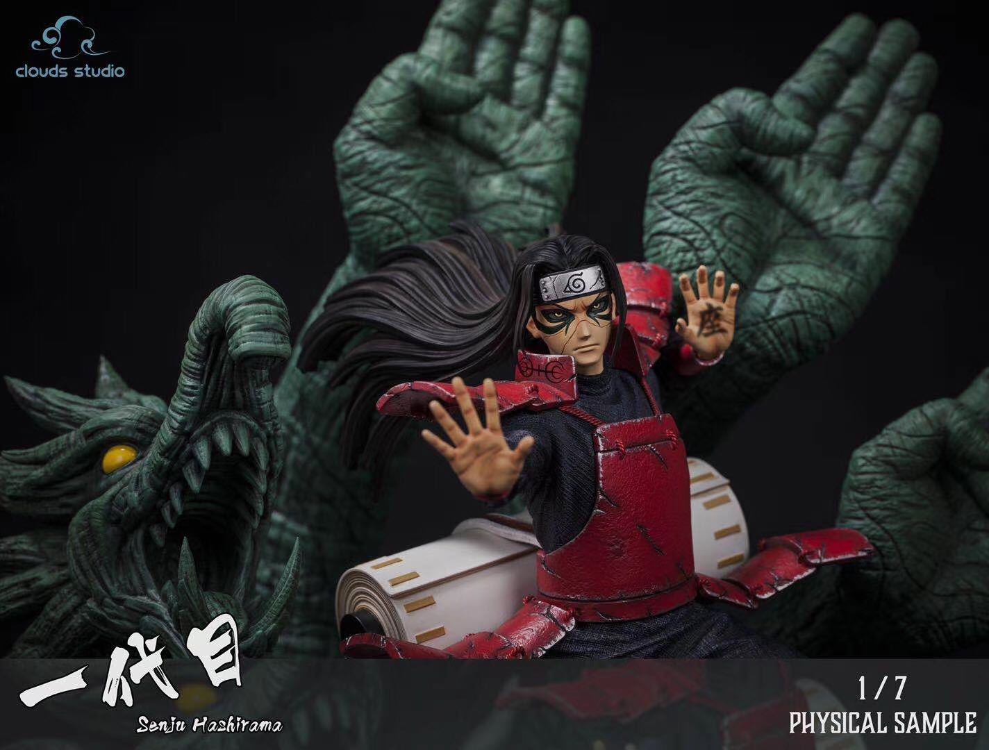 hashirama resin statue