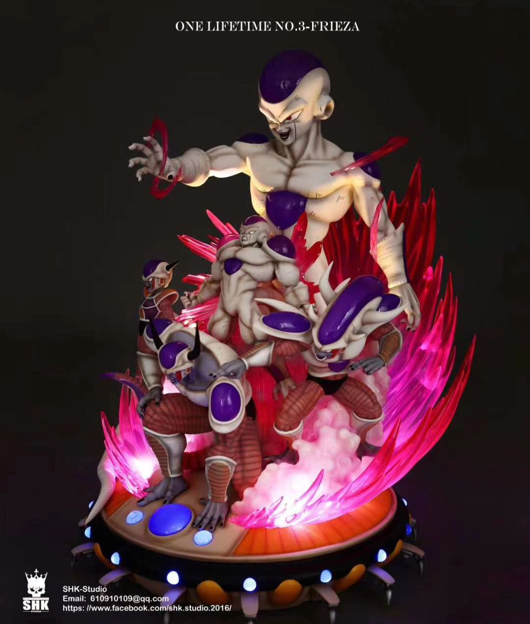 frieza resin statue